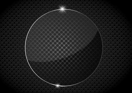 Metal glass abstract background style vector illustration.のイラスト素材