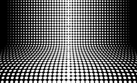 Abstract black halftone background vector illustration.のイラスト素材