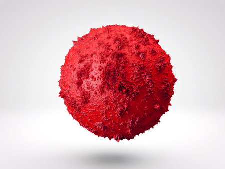 Sphere with abstract texture