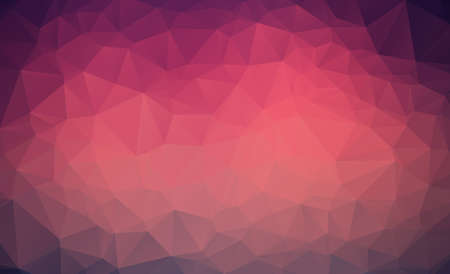 Low polygon geometry shape. Vector illustrationのイラスト素材