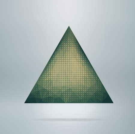 Abstract polygonal background  triangles  . Vector illustrationのイラスト素材