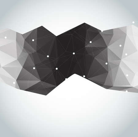 Abstract geometric vector polygon backgroundのイラスト素材