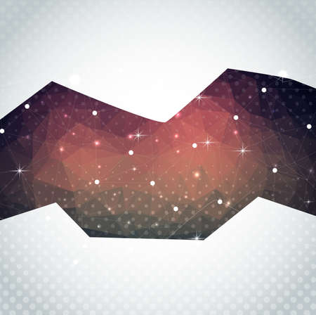 Abstract geometric vector polygon backgroundのイラスト素材