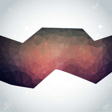 Abstract geometric vector polygon backgroundのイラスト素材