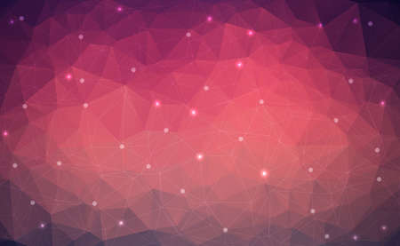 Abstract polygonal background  triangles  . Vector illustrationのイラスト素材