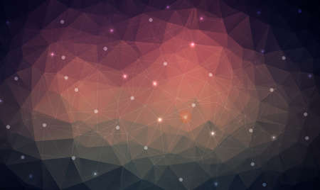 Abstract polygonal background  triangles  . Vector illustrationのイラスト素材