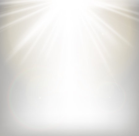 Abstract Background with a sun burstのイラスト素材