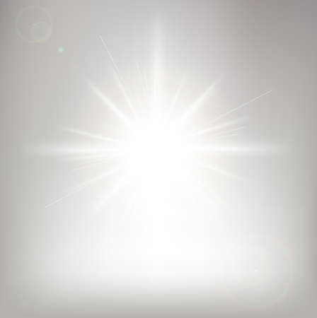 shiny sun vector, vector background.のイラスト素材