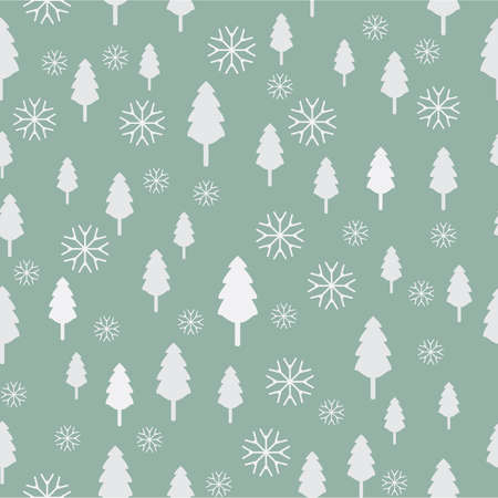 Christmas background, seamless patternのイラスト素材