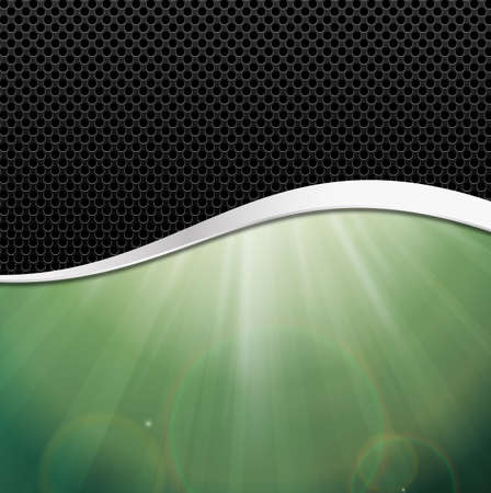 Abstract background gold metallic and sunlight , vector illustration.のイラスト素材