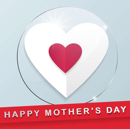 Happy Mother\'s Day on  background. のイラスト素材