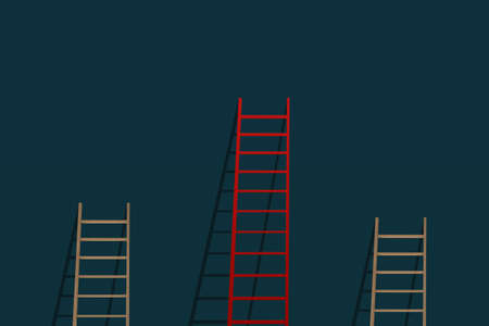 Stair with shadow on backgroundの写真素材