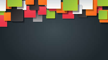Abstract Material Design geometric shape on backgroundのイラスト素材