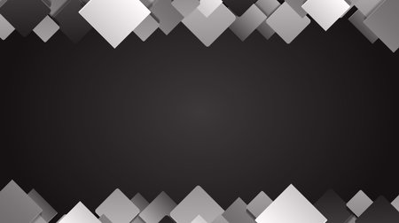 Abstract Material Design geometric shape on backgroundのイラスト素材