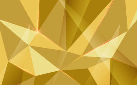 Abstract geometric triangle shape with light flare on backgroundのイラスト素材