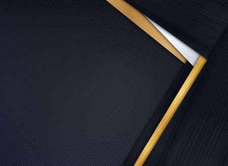 Abstract background design modern with gold , metal, dark brushed metal texture. vector illustrationのイラスト素材