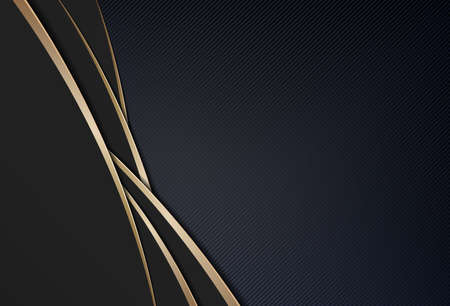 Abstract material design modern with dark background. vector illustrationのイラスト素材