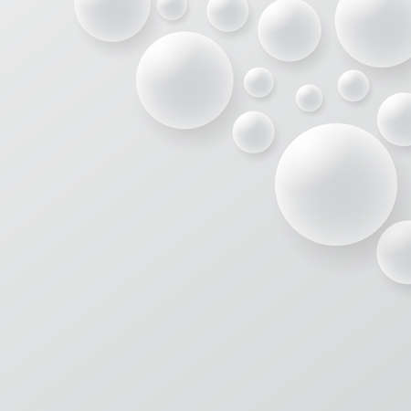 Abstract 3D Sphere design. 3d molecules concept, Atoms. on white background. Vector Illustrator 
のイラスト素材