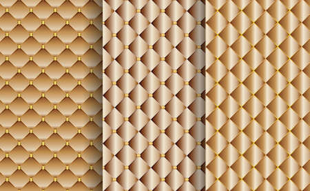 Set Of Abstract Luxury Background With Gold Thread Expensive Concept Decorative. Vector illustration.のイラスト素材
