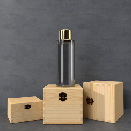 Packaging containers for branding designの写真素材