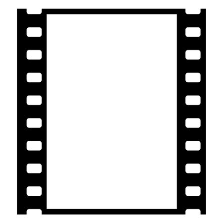 Filmstrips mockup templates. Real high-res 35mm film frame background with space for your image. Lifestyle conceptの写真素材
