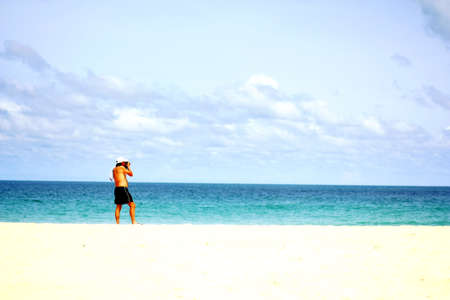 sea sand sunの写真素材