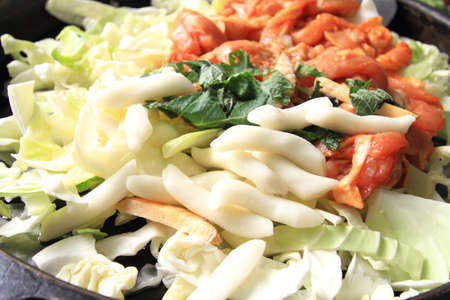  korea foodの写真素材