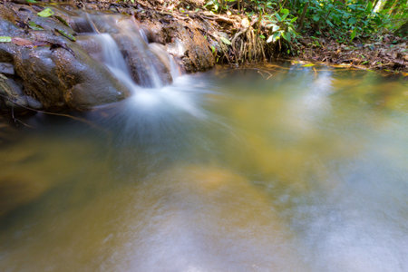 Sra Nang Manora Phangnga Nation forest waterfall parkの写真素材