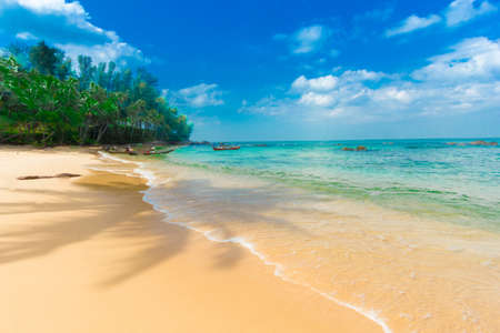 tropical beach , Andaman Sea, Thailandの写真素材