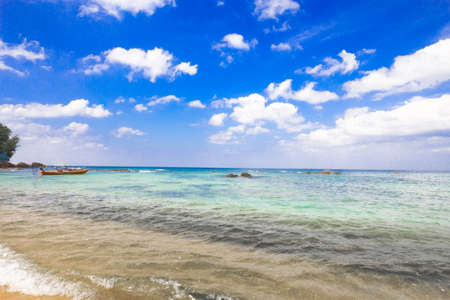 tropical beach , Andaman Sea, Thailandの写真素材