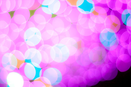 blurred circle bokeh light pink pastel