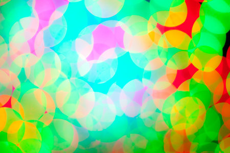 Abstract blurred circle bokeh light,use for background