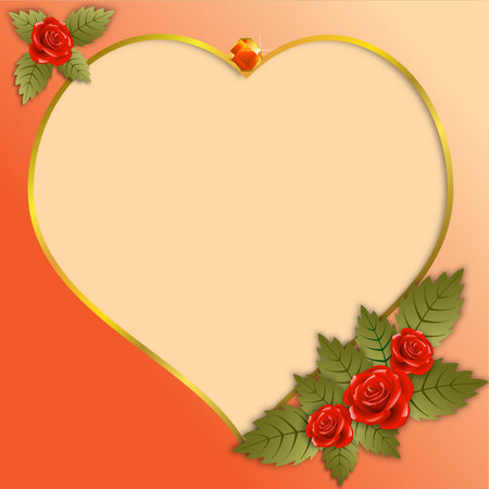 St  Valentine Greeting cardのイラスト素材