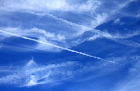 Sky Contrails
