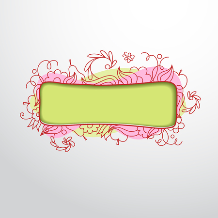 A square spring vector のイラスト素材