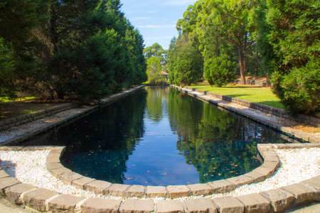 Reflection Pondの写真素材