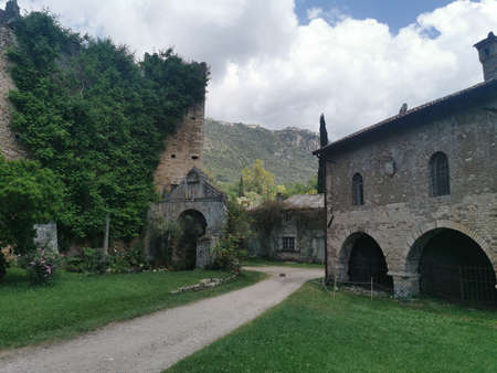 the medieval castleの写真素材