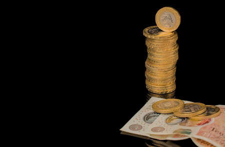 pile of goldの写真素材