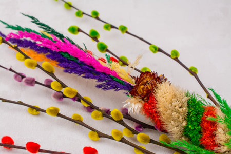 East European traditional palm for palm Sunday
