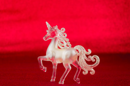 Christmas ornaments on background, close-up Christmas Toysの写真素材