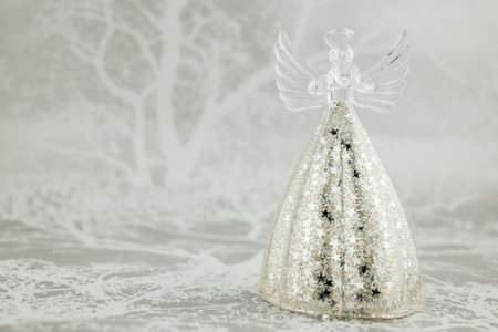 Christmas ornaments on background, close-up Christmas Toysの写真素材