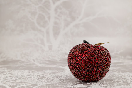 Christmas ornaments on background, close-up Christmas Toysの写真素材