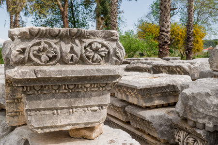 Ruins of the ancient city of Ephesus, Izmir, Turkey