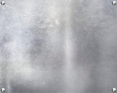 Metal plate steel background.