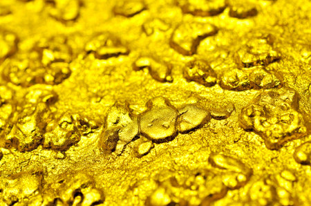 Luxury golden texture Hi res background の写真素材