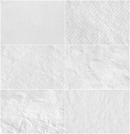 Set creative white paper texture.の写真素材