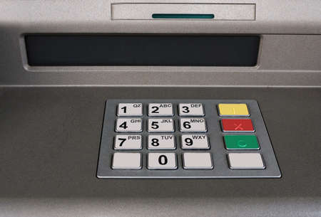 Basic atm / bancomat detailの写真素材