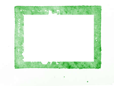 Genuine ink stamp background with blotsの写真素材