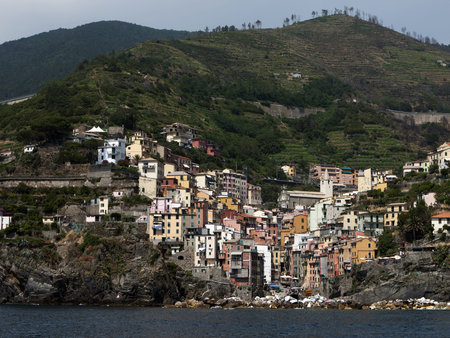 Manarola in the Cinque Terre aka Five Lands, Italy