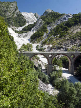 Ponti di Vara, Carrara, Italy - tourism scenicsの写真素材